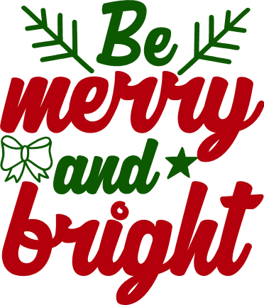 be-merry-and-bright-christmas-free-svg-file-SvgHeart.Com