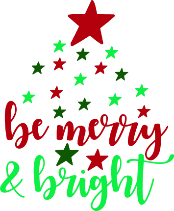 be-merry-and-bright-stars-christmas-free-svg-file-SvgHeart.Com