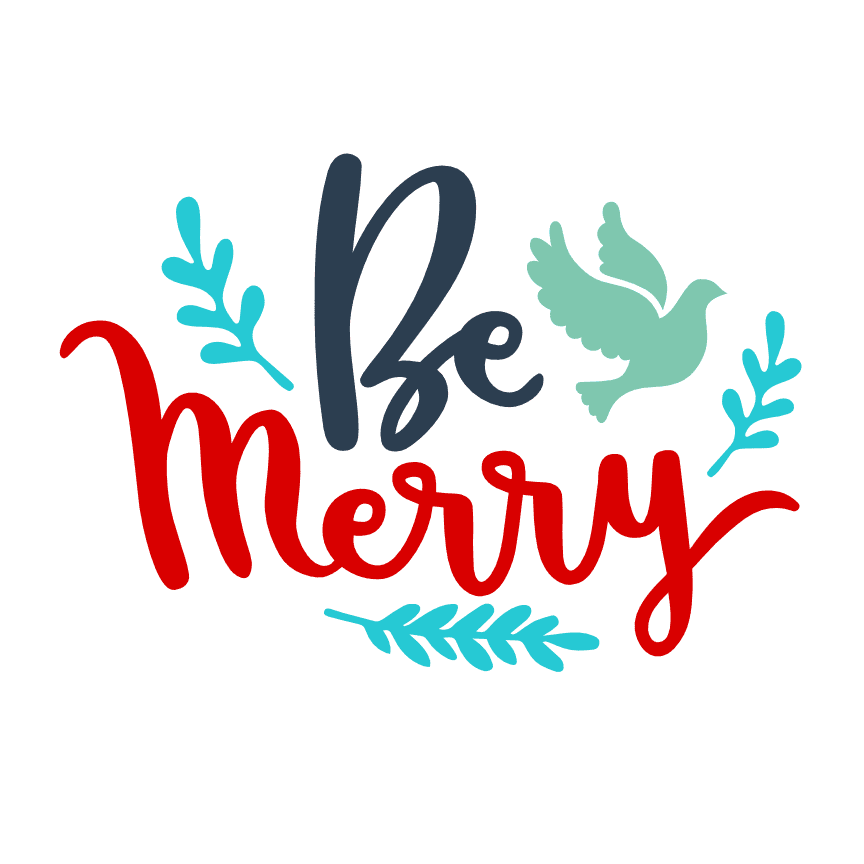 be-merry-christmas-free-svg-file-SvgHeart.Com