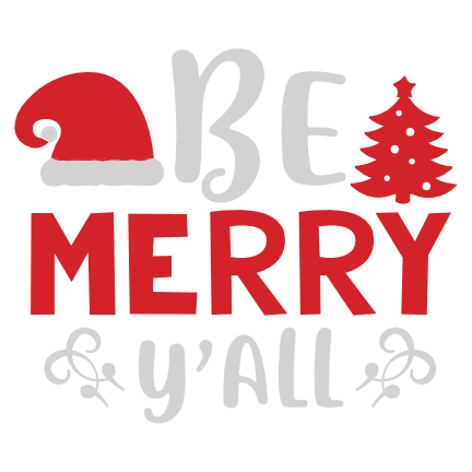 be-merry-yall-christmas-free-svg-file-SvgHeart.Com