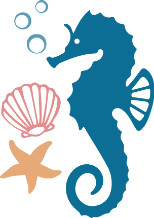 beach-bundle-seahorse-star-fish-sea-shell-free-svg-file-SvgHeart.Com