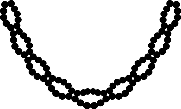 bead-pearl-necklace-silhouette-free-svg-file-SvgHeart.Com