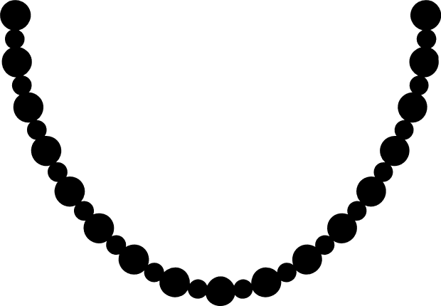 bead-pearl-necklace-silhouette-free-svg-file-SvgHeart.Com