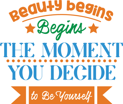 beauty-begins-the-moment-you-decide-to-be-yourself-motivational-free-svg-file-SvgHeart.Com