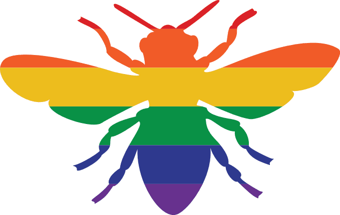 bee-insect-lgbt-pride-free-svg-file-SvgHeart.Com