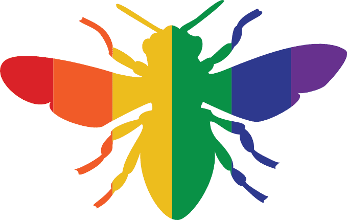 bee-vertical-stripes-insect-lgbt-pride-free-svg-file-SvgHeart.Com