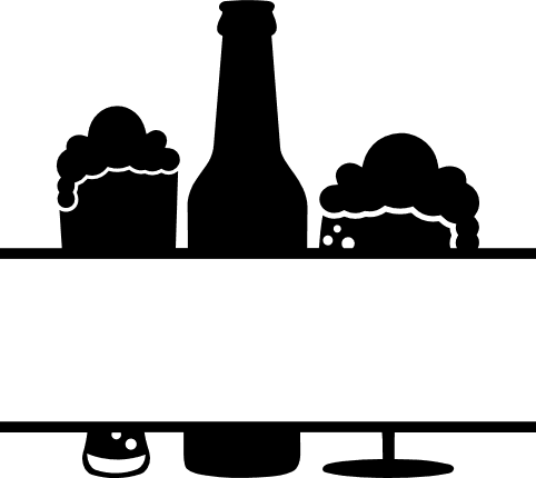 beer-split-text-frame-beer-lover-drinking-bottle-glasses-free-svg-file-SvgHeart.Com