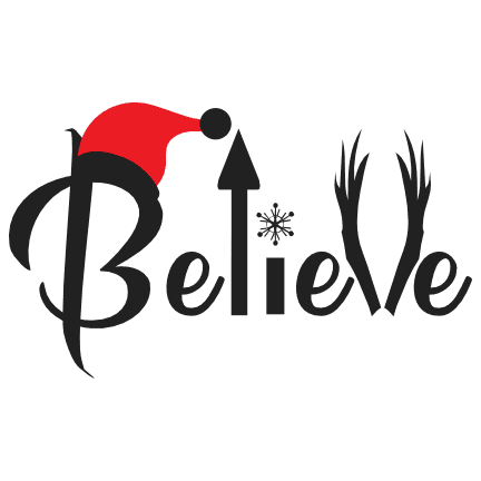 believe-christmas-free-svg-file-SvgHeart.Com