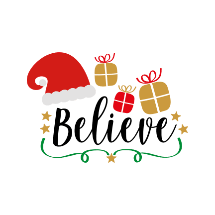 believe-christmas-free-svg-file-SvgHeart.Com