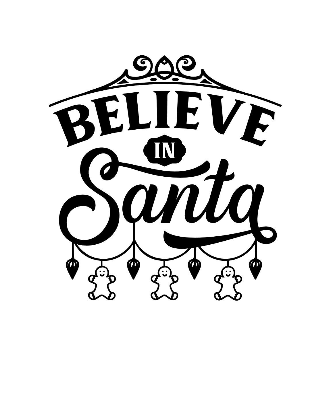 believe-in-santa-free-svg-file-SvgHeart.Com