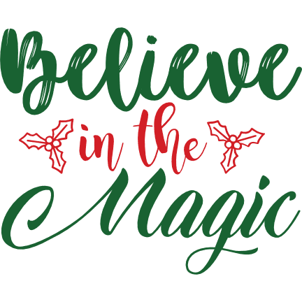 believe-in-the-magic-christmas-free-svg-file-SvgHeart.Com