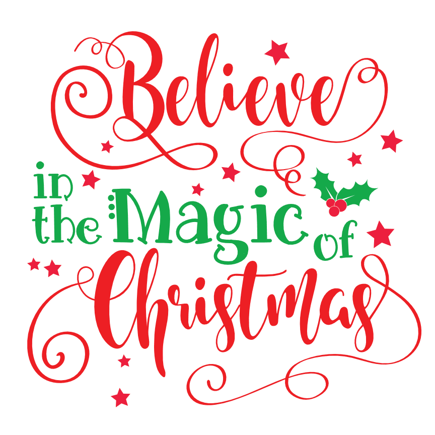 believe-in-the-magic-of-christmas-free-svg-file-SvgHeart.Com