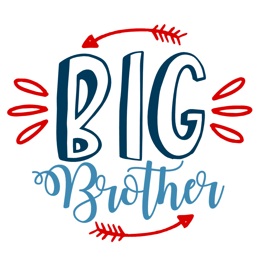 big-brother-siblings-free-svg-file-SvgHeart.Com