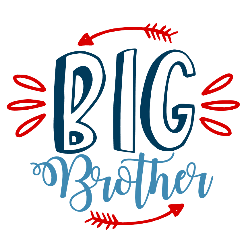 Little Brother Svg Brother Svg Dxf And Png Instant Do - vrogue.co