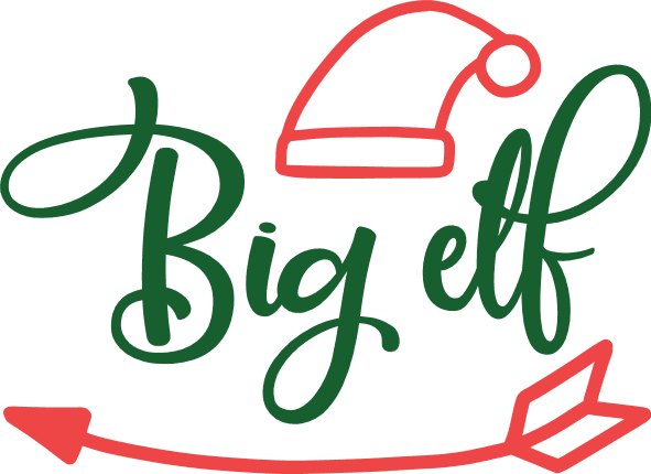 big-elf-sign-christmas-t-shirt-design-free-svg-file-SvgHeart.Com