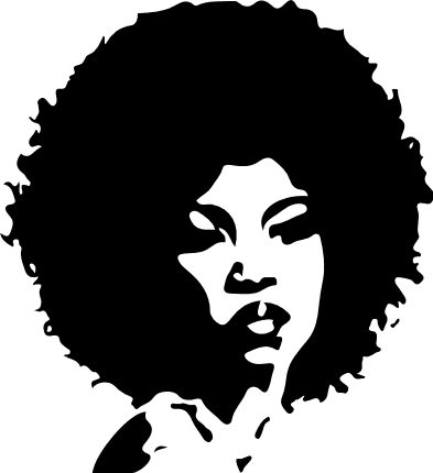 black-african-lady-woman-with-earring-free-svg-file-SvgHeart.Com