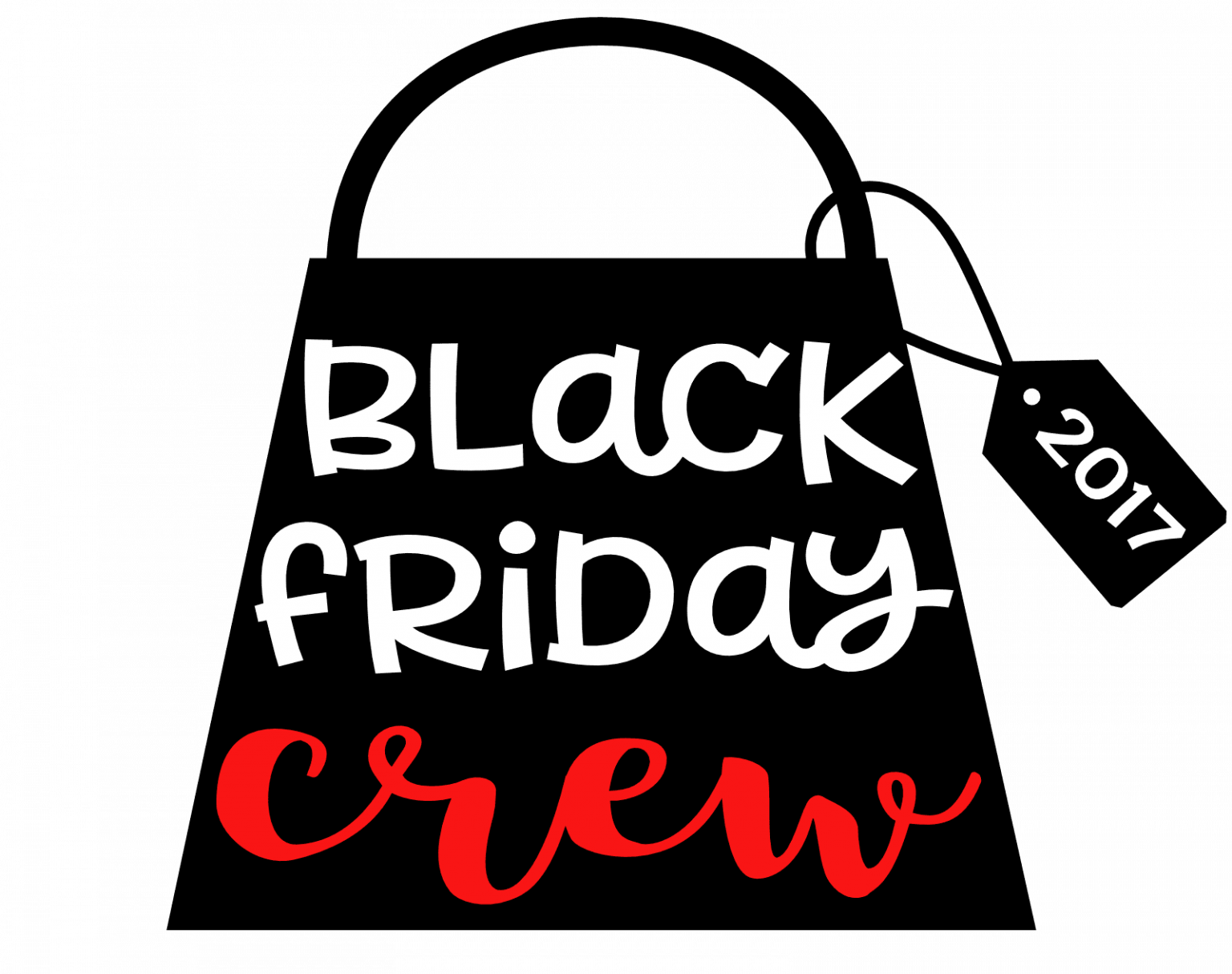 Black Friday Crew, Shopping Free Svg File SVG Heart