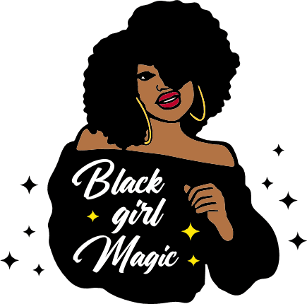 black-girl-magic-t-shirt-afro-girl-with-earrings-woman-free-svg-file-SvgHeart.Com