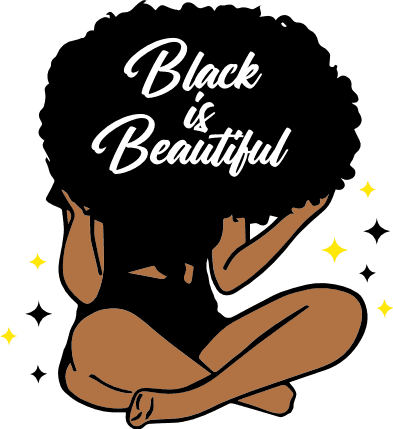 black-is-beautiful-sitting-afro-girl-free-svg-file-SvgHeart.Com