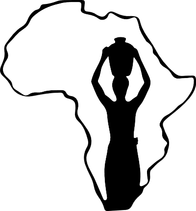 black-woman-holding-pot-africa-map-free-svg-file-SvgHeart.Com