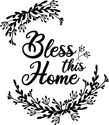 bless-this-home-house-free-svg-file-SvgHeart.Com