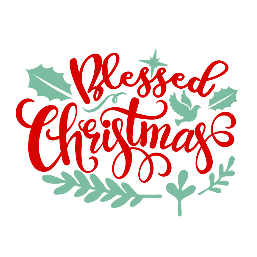blessed-christmas-holiday-free-svg-file-SvgHeart.Com