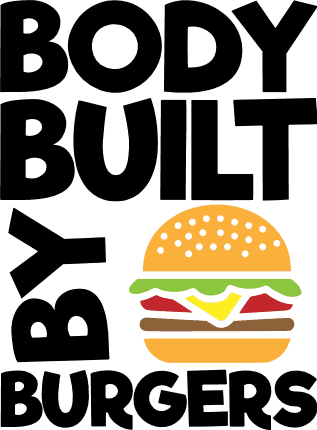 body-built-by-burger-funny-food-free-svg-file-SvgHeart.Com