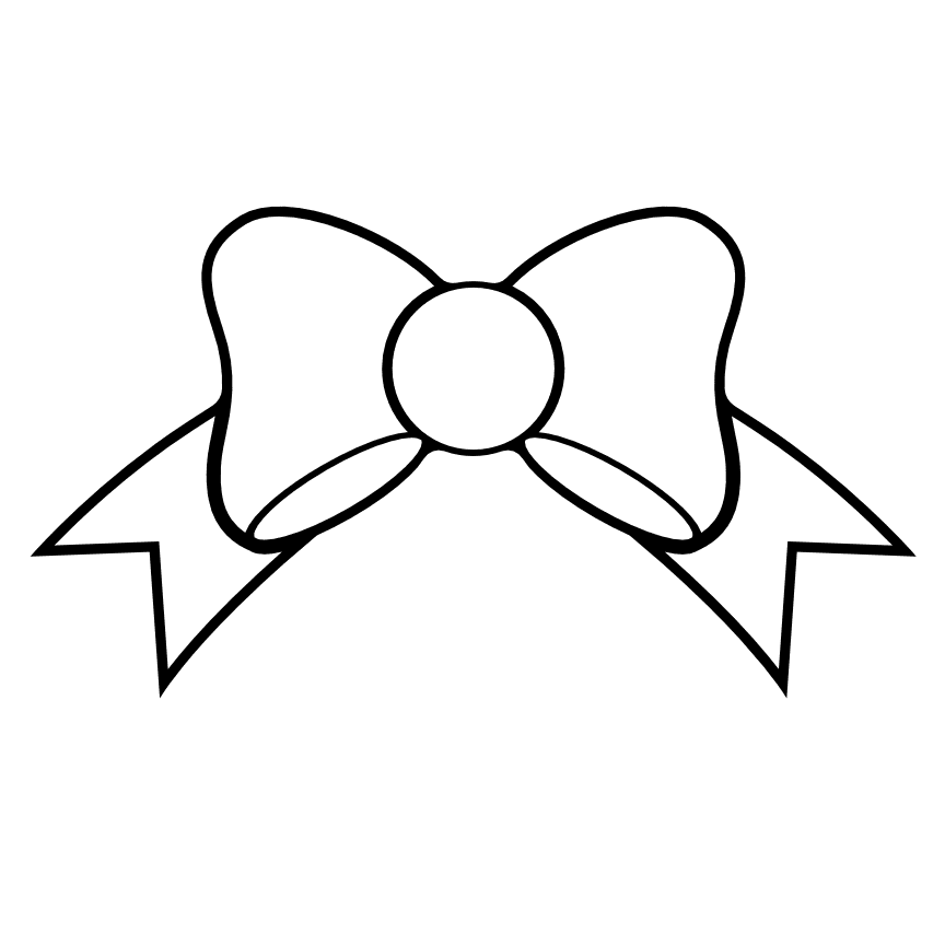 Bow Monogram, Girl, Fashion Free Svg File - SVG Heart