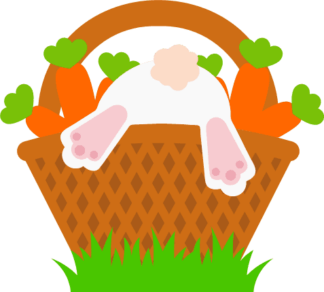 bunny-basket-with-carrots-easter-free-svg-file-SvgHeart.Com