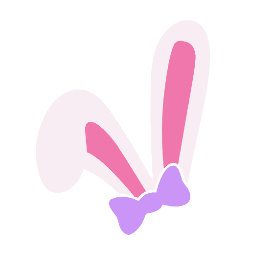 bunny-ears-and-bow-easter-free-svg-file-SvgHeart.Com