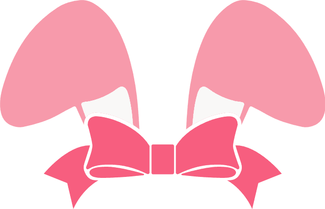 bunny-ears-with-bow-easter-free-svg-file-SvgHeart.Com