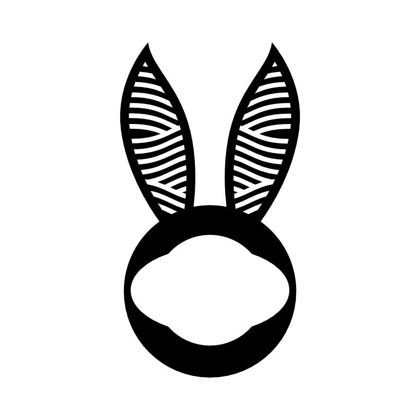 bunny-head-monogram-easter-free-svg-file-SvgHeart.Com