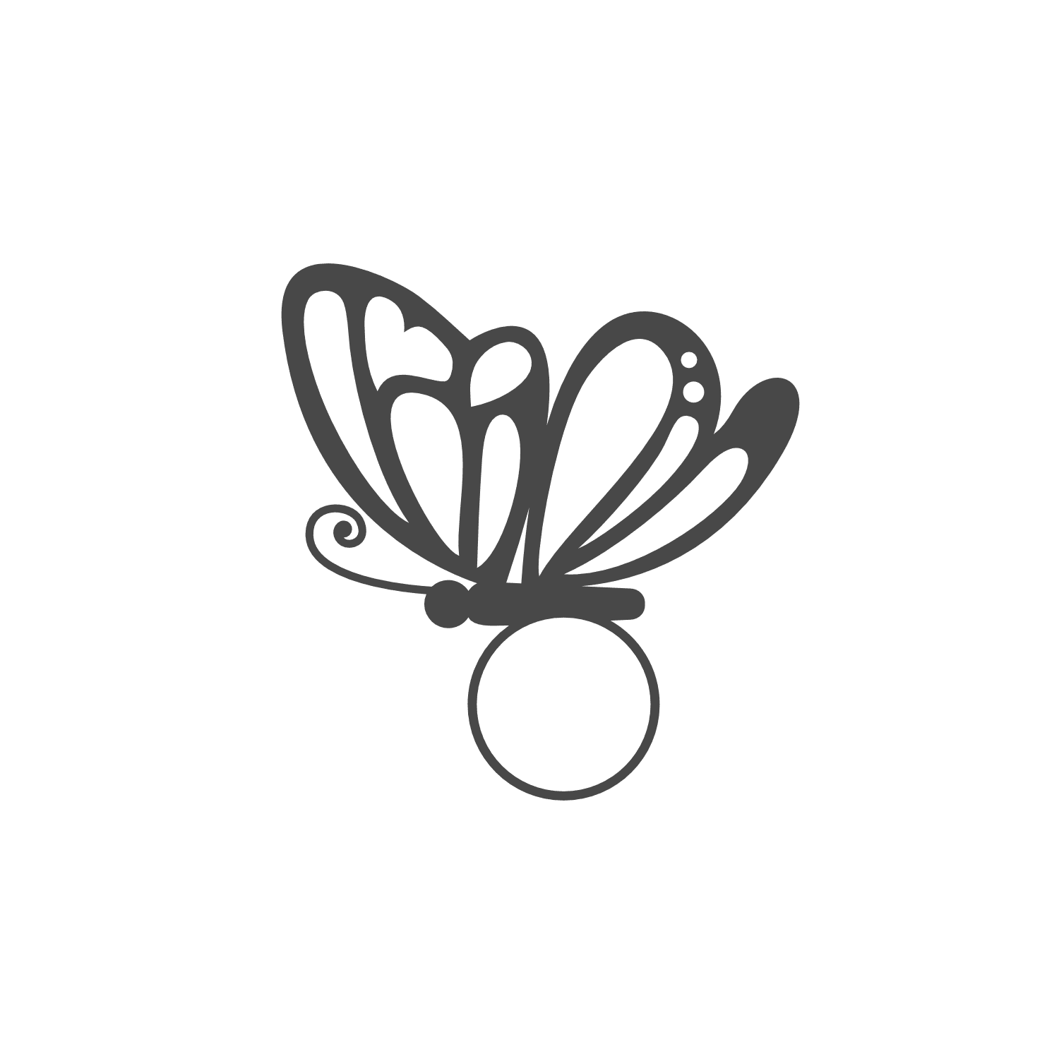 butterfly-monogram-decoration-free-svg-file-SvgHeart.Com