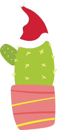 cactus-in-pot-with-santa-hat-christmas-free-svg-file-SvgHeart.Com