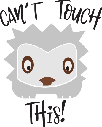 cant-touch-this-baby-onesie-hedgehog-boho-design-free-svg-file-SvgHeart.Com