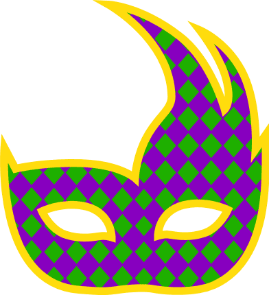 checkered-mardi-gras-mask-with-feathers-carnival-svg-SvgHeart.Com