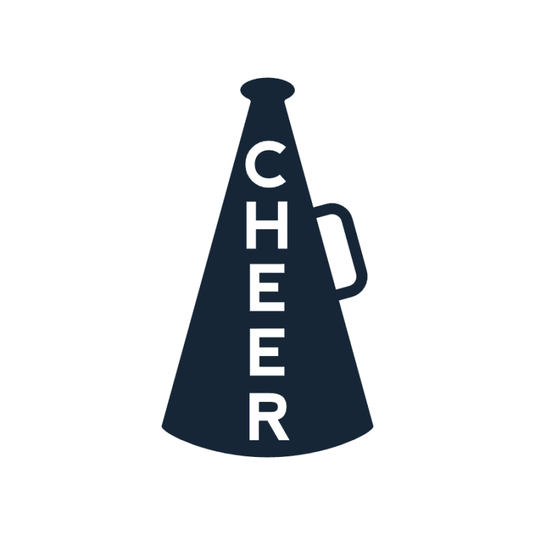 Cheer Megaphone, Cheerleading Free Svg File SVG Heart