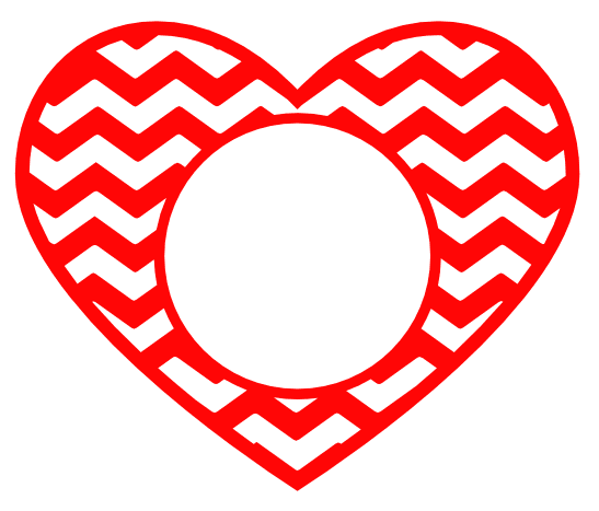 chevron-heart-monogram-heart-outline-valentine-free-svg-file-SvgHeart.Com