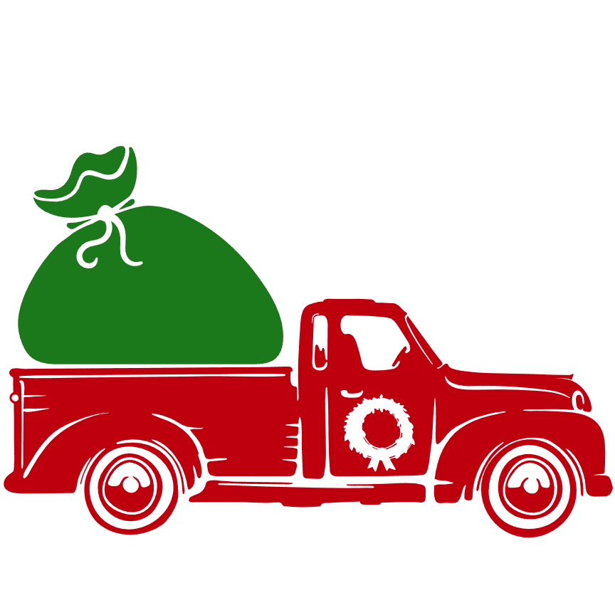 christmas-gift-bag-truck-holiday-free-svg-file-SvgHeart.Com