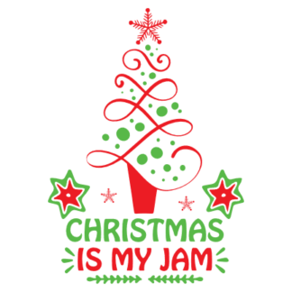 christmas-is-my-jam-funny-sayings-free-svg-file-SvgHeart.Com