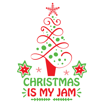 christmas-is-my-jam-funny-sayings-free-svg-file-SvgHeart.Com