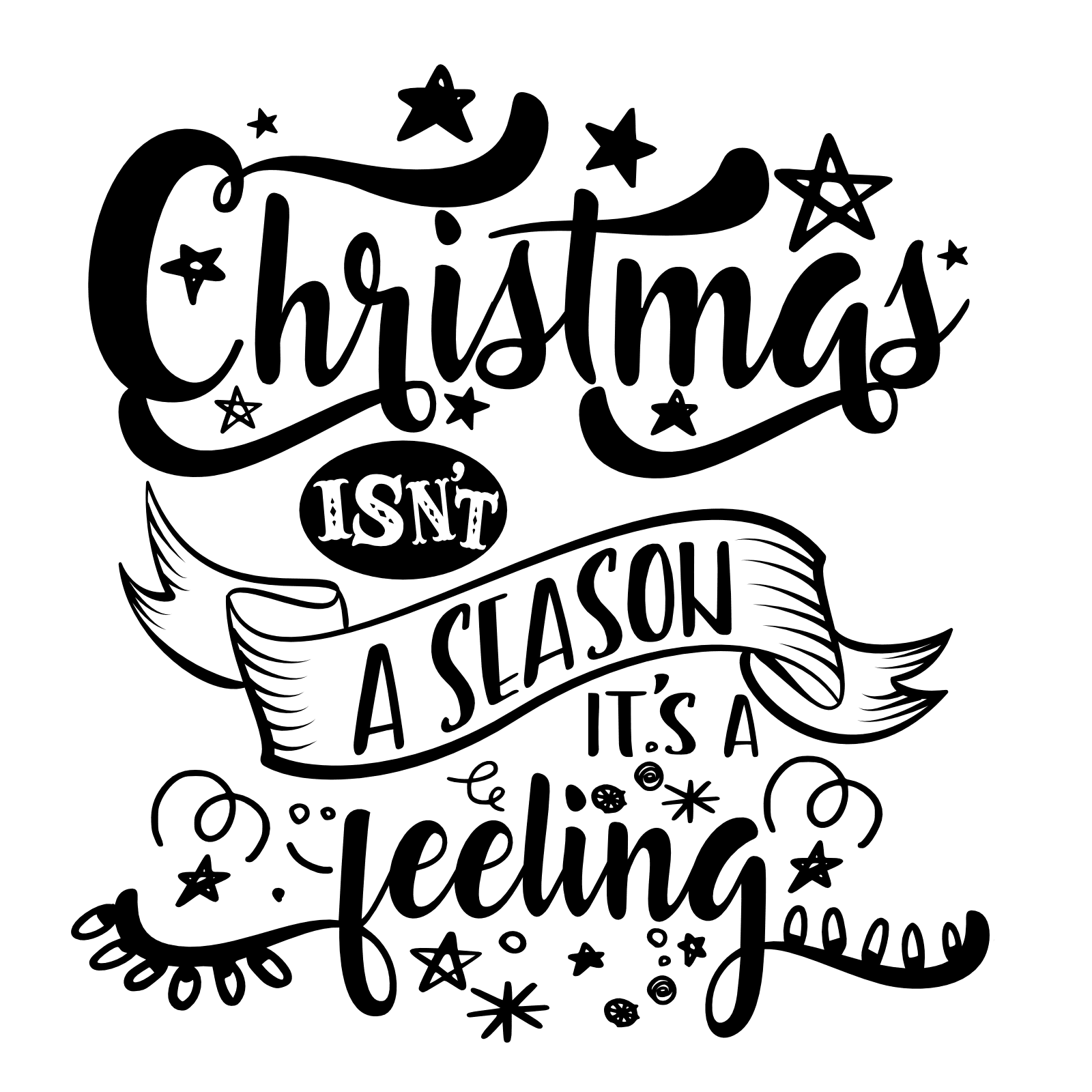 christmas-isnt-a-season-its-a-feeling-holiday-free-svg-file-SvgHeart.Com