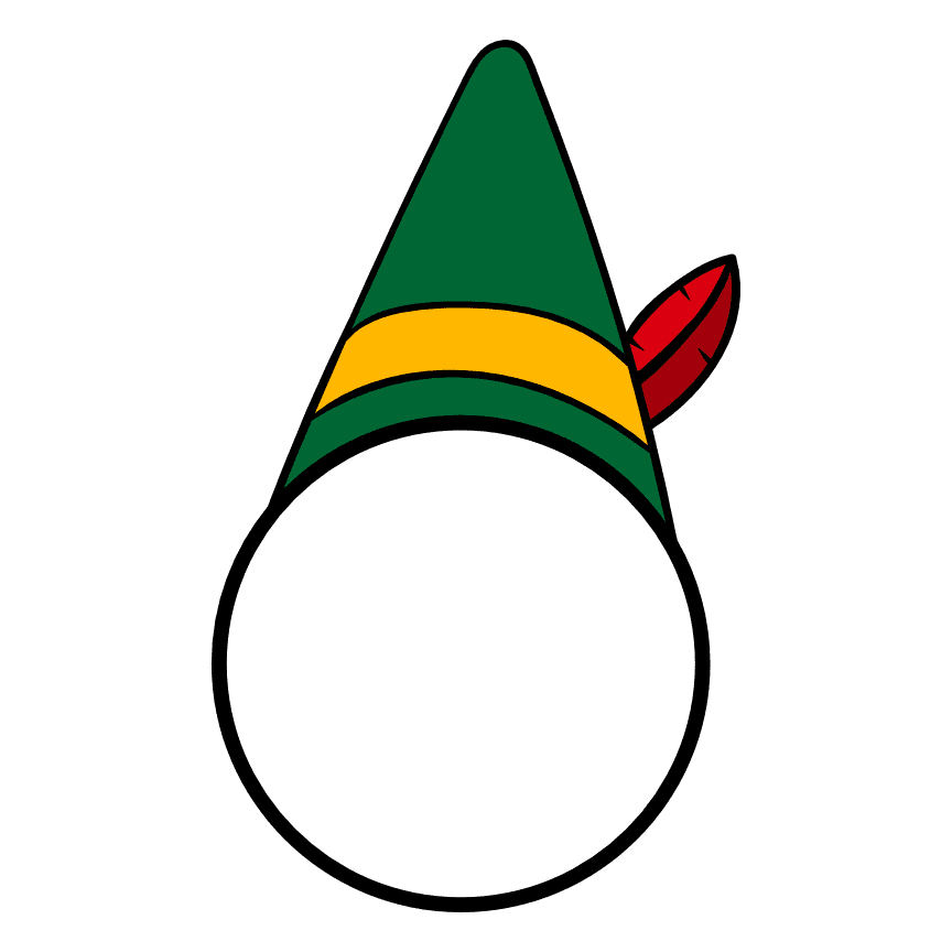 christmas-monogram-elf-hat-decoration-free-svg-file-SvgHeart.Com