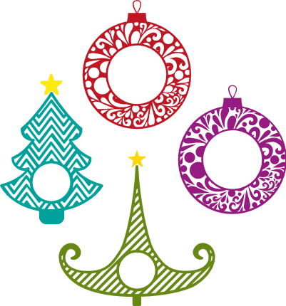 christmas-ornaments-monogram-frame-bauble-tree-free-svg-file-SvgHeart.Com