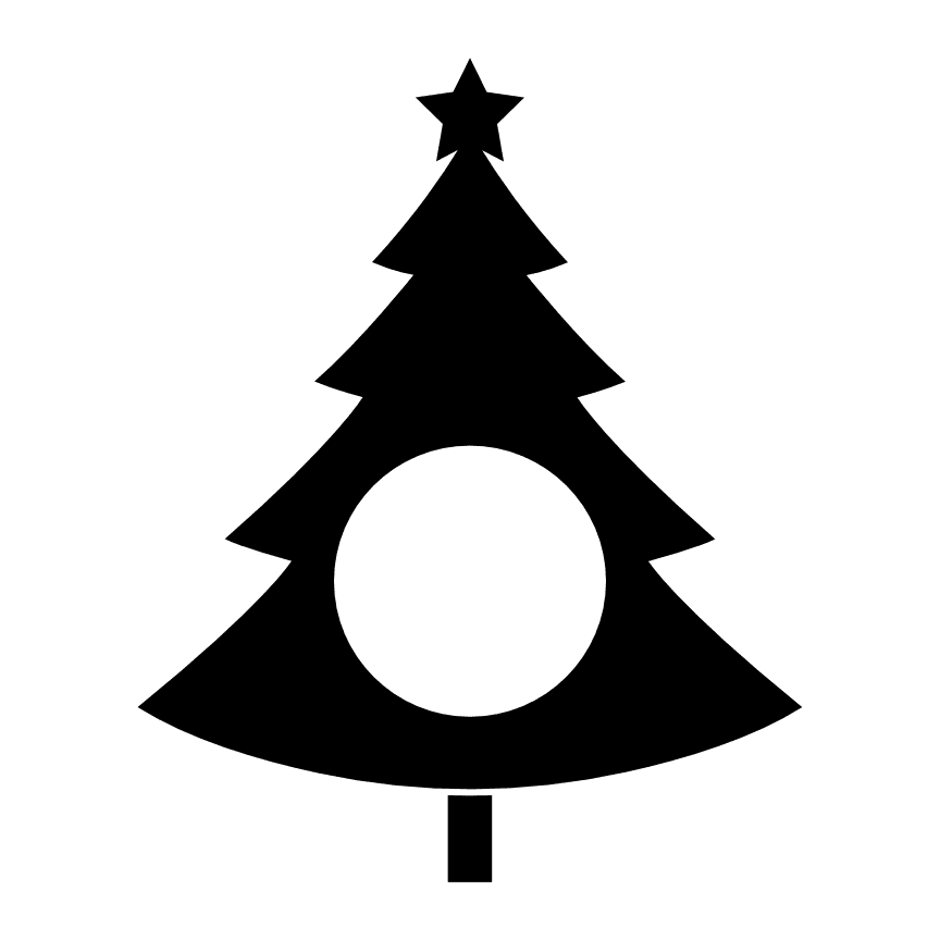 christmas-tree-monogram-celebration-free-svg-file-SvgHeart.Com