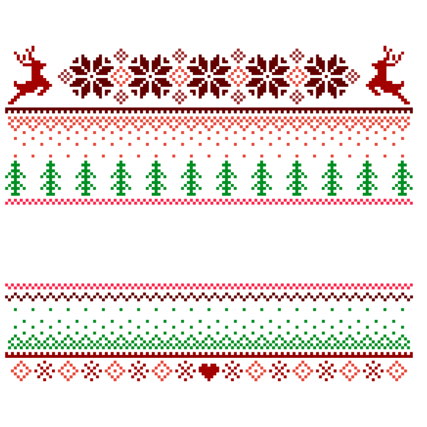 Christmas Sweater SVG - Ugly Christmas Sweater SVG - Sweater Pattern Svgs-  Cut File - Silhouette - Cricut - Digital File