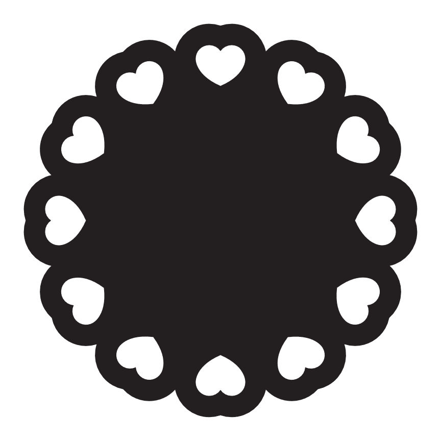circle-hearts-monogram-round-decoration-free-svg-file-SvgHeart.Com