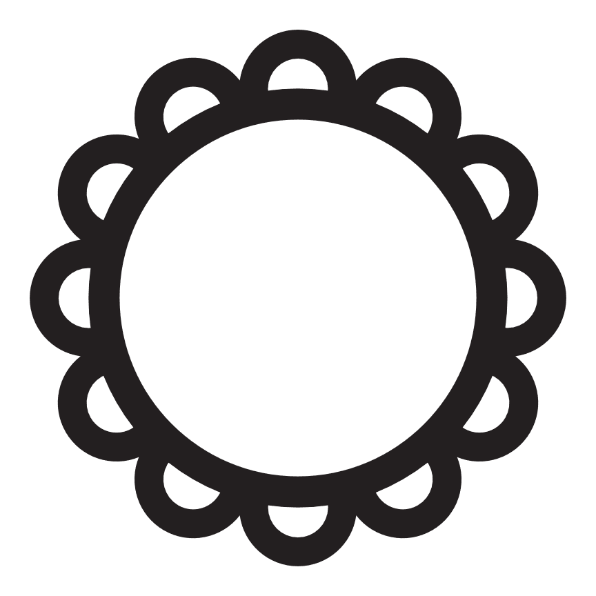 Circle Monogram Frame Decoration Free Svg File Svg Heart