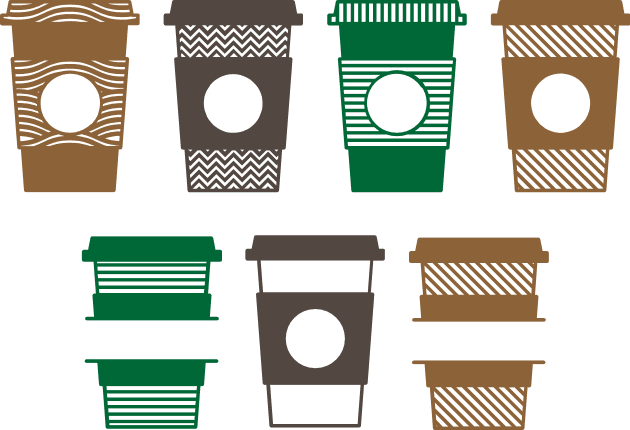 coffee-cup-monogram-frame-bundle-free-svg-file-SvgHeart.Com