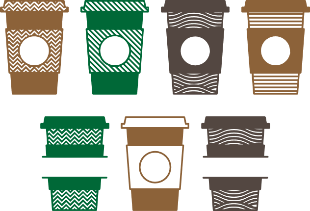 coffee-cup-monogram-frame-bundle-free-svg-file-SvgHeart.Com